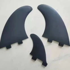 Twin Fin Set mit Center Finne für FCS Black