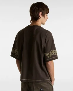 Vans – T-Shirt „Skate Mike G“ mit Tribal-Print