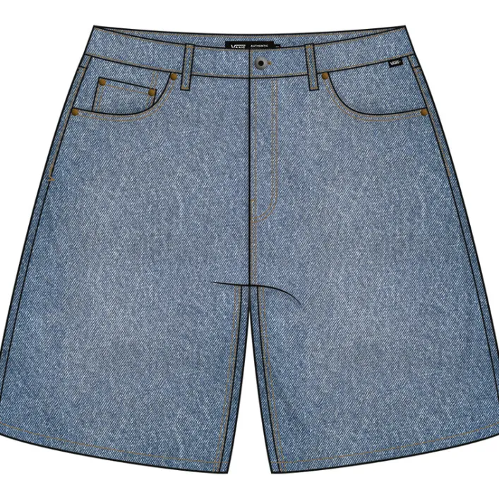 Vans Check-5 Baggy Denim Shorts
