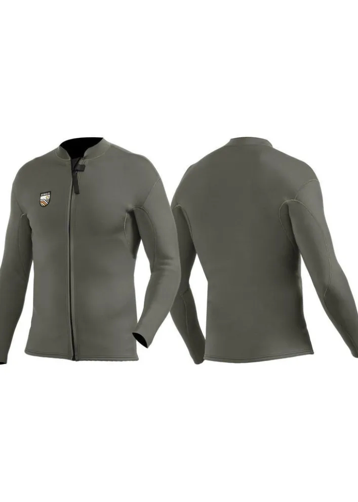 Vissla Solid Sets 2 mm Front Zip Jacke