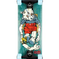 Willkommen Teddy Nora Vasco Wicked Prince Komplett-Skateboard 7,75