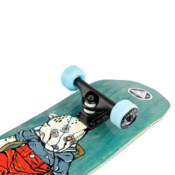 Willkommen Teddy Nora Vasco Wicked Prince Komplett-Skateboard 7,75